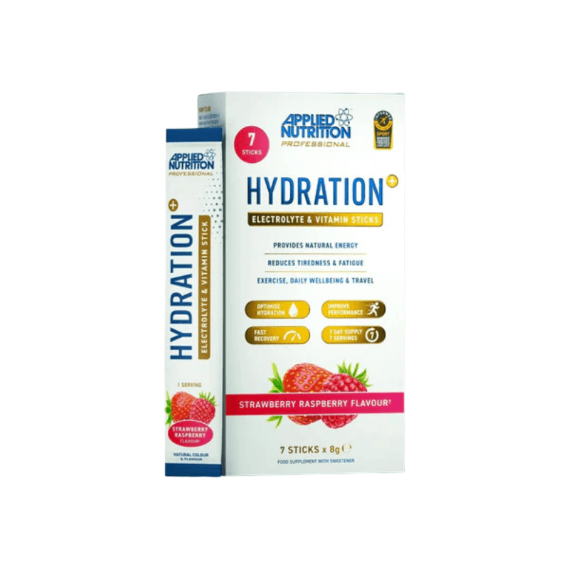 Applied-Nutrition-Hydration-Electrolyte-Vitamin-Powder-7-Sticks-1 Applied Nutrition Hydration+ Electrolyte & Vitamin Powder 7 Sticks - Image 1