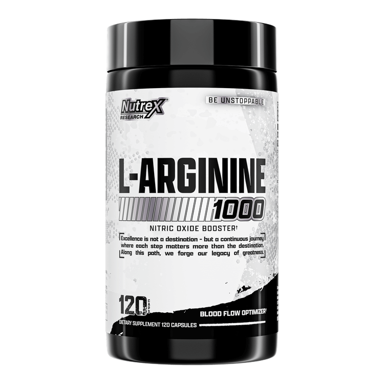 L-Arginine Nutrex Research L-ARGININE 1000 – 120 Capsules - Image 1
