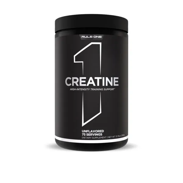 RULE1-CREATINE-UNFLAVORED-75-SERVINGS_1-600x600-1 Rule One Creatine 390 gm 75 servings - Image 1