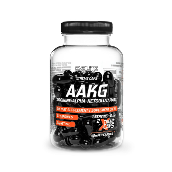 Evolite Nutrition AAKG 60 Capsules
