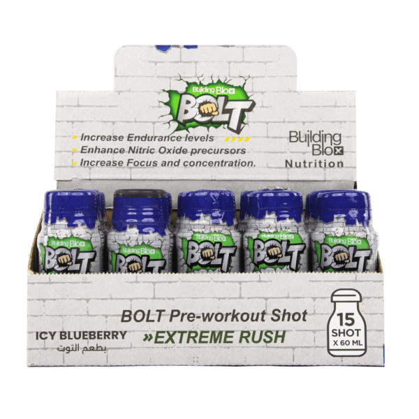 BOLT Pre-workout (Pack of 15 Shot)