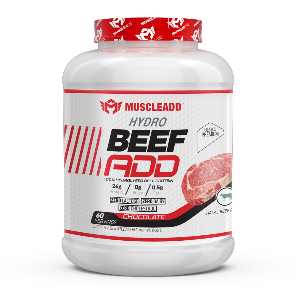 BEEF-ADD_1300x Muscle Add Hydro Beef Add 100% Hydrolyzed Beef Protein-60Serv.-1960G. - Image 1