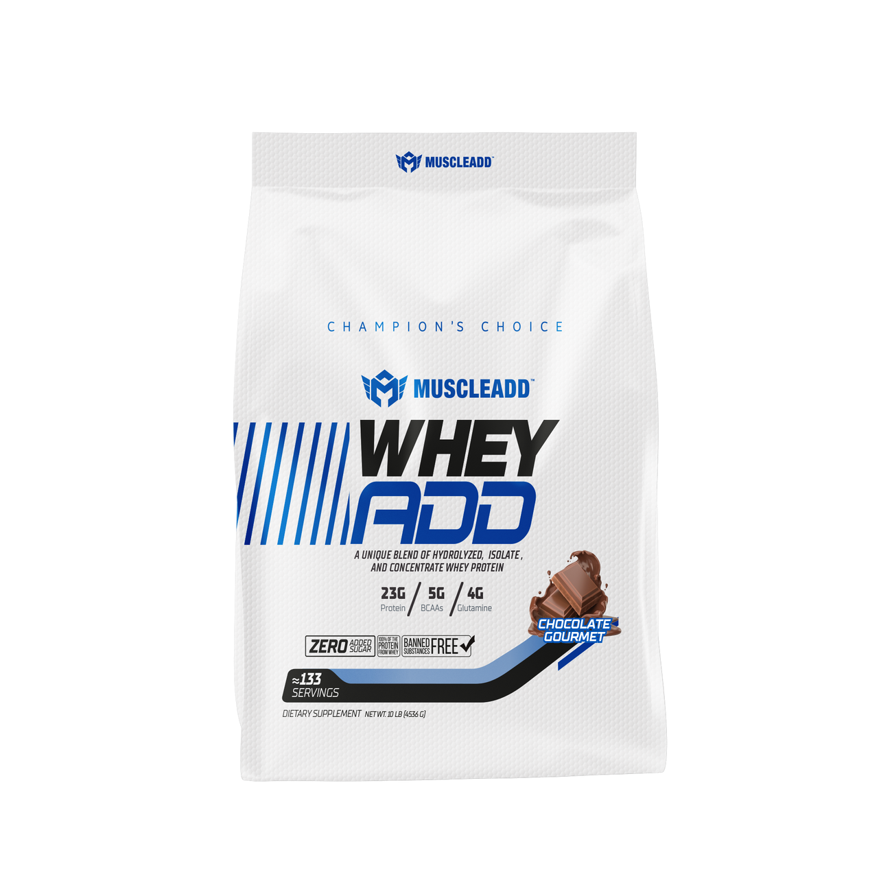 Chocolate-Gourmet_1300x Muscle Add Whey Add-133Serv.-4.5kg. - Image 1
