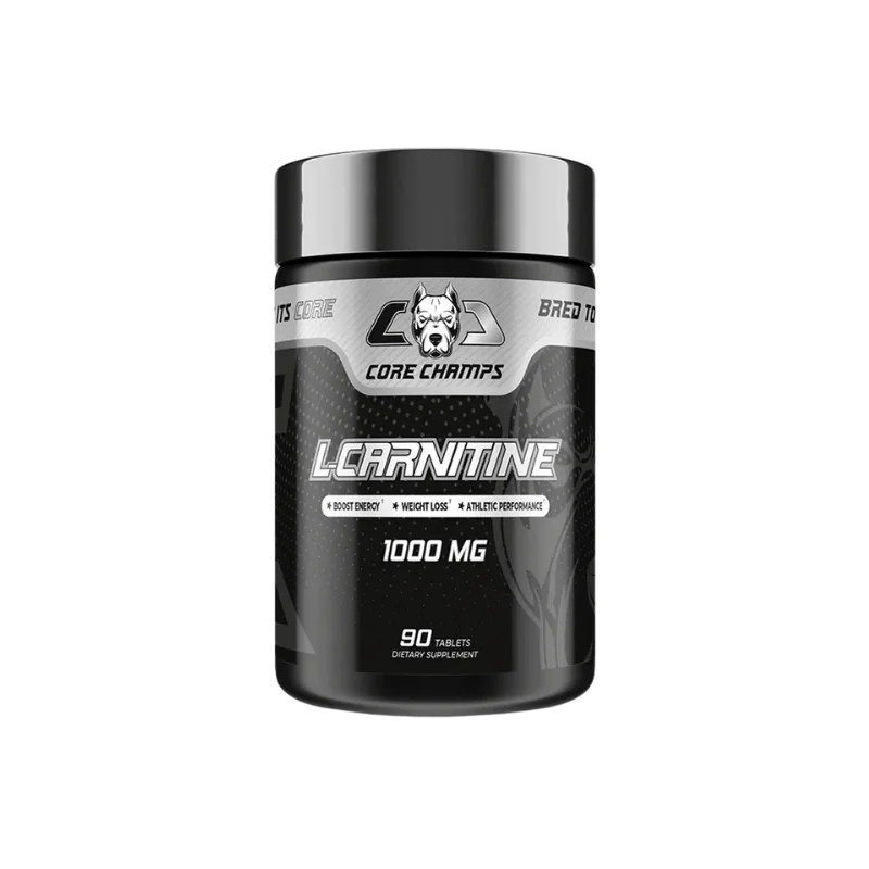 Core-Champs-L-Carnitine-1000mg-1 Core Champs L-Carnitine 1000mg – 90 Tablets - Image 1