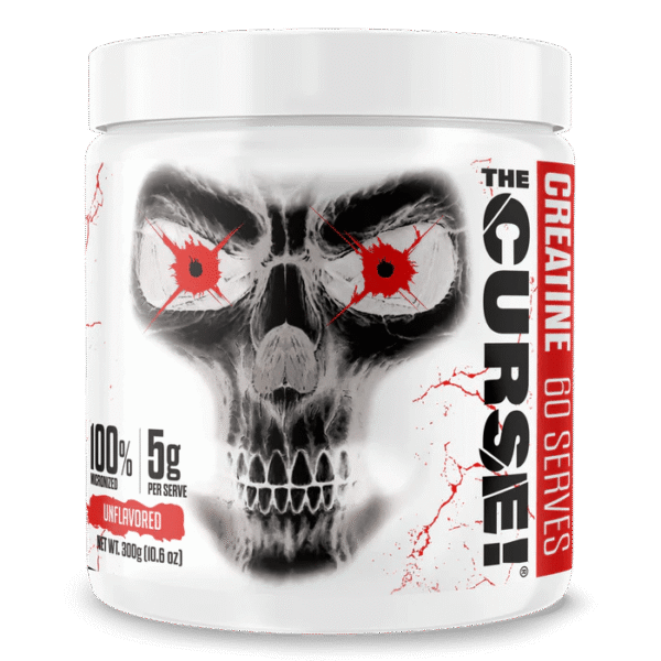 JNX Sports THE CURSE Creatine 300gm – 60 servings