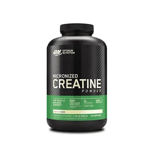 Optimum Nutrition Creatine Micronized Powder 600gm – 120 servings