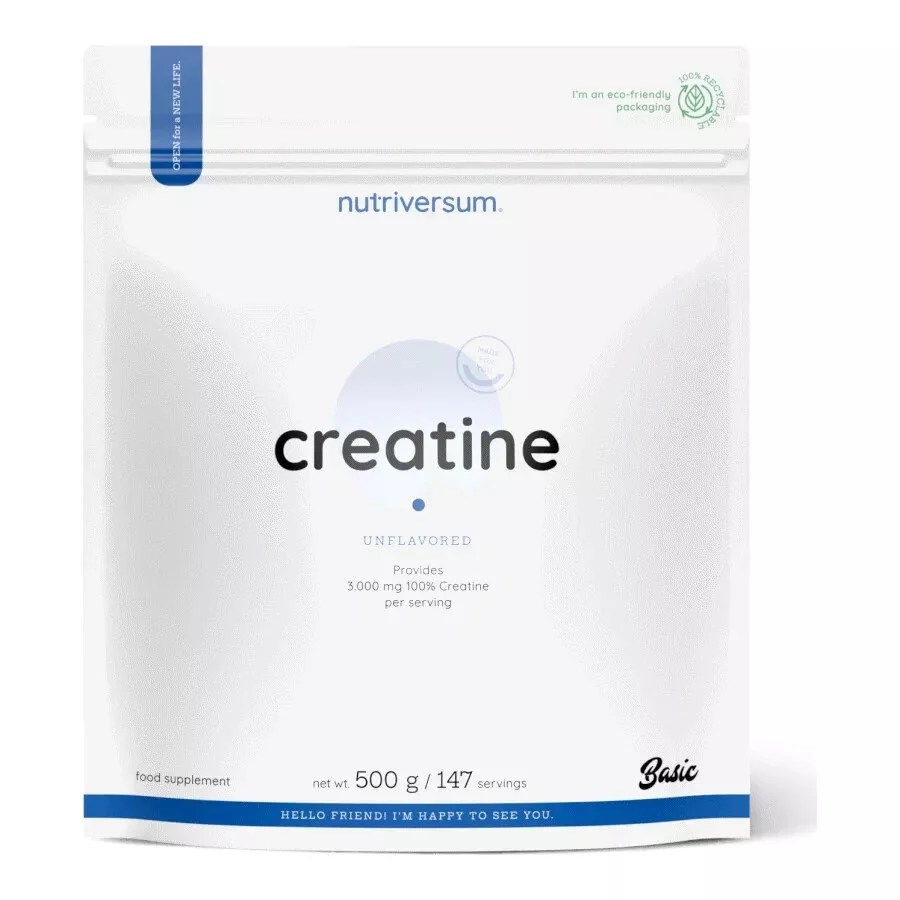 nutriv-500gm Nutriversum Creatine Monohydrate 500gm 147 servings - Image 1