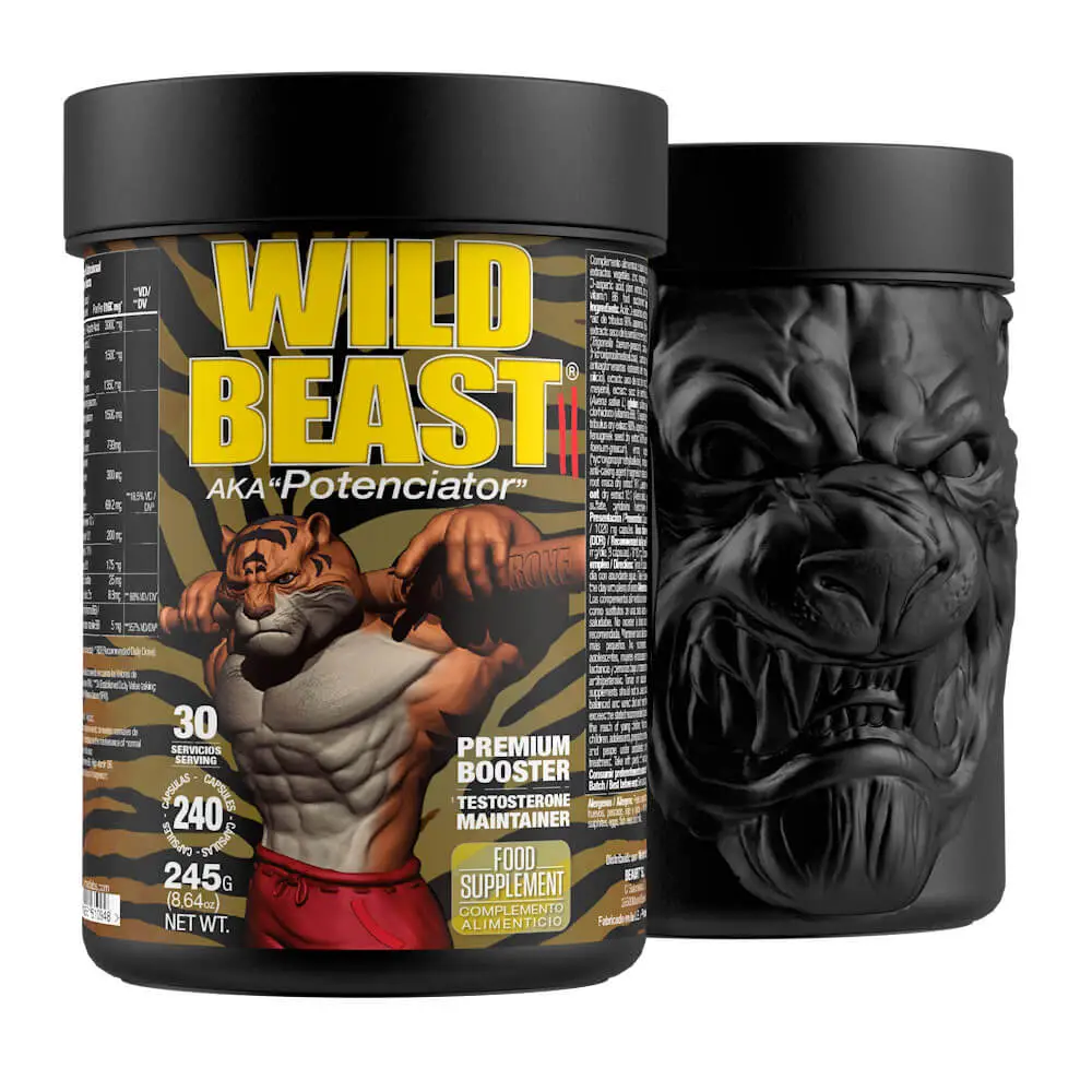 wild-beast Zoomad Labs Wild Beast 240 Capsules 30 Servings - Image 1