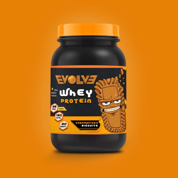 EVOLVE WHEY - CARAMELIZED BISCUITS