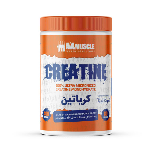 Max Muscle Creatine Monohydrate Micronized- 80Serv.-400G